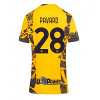 Camiseta Inter Milan Benjamin Pavard #28 Tercera Equipación Replica 2024-25 para mujer mangas cortas